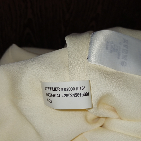 RALPH LAUREN PURPLE LABEL Beige Cape Jumpsuit Cocktail Dinner Party Women's 6 - Picture 12 of 16